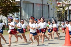 10月4日（金）残暑にも負けず頑張った運動会の練習