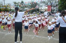 10月6日（日）　運動会が行われました。　面白かったね！